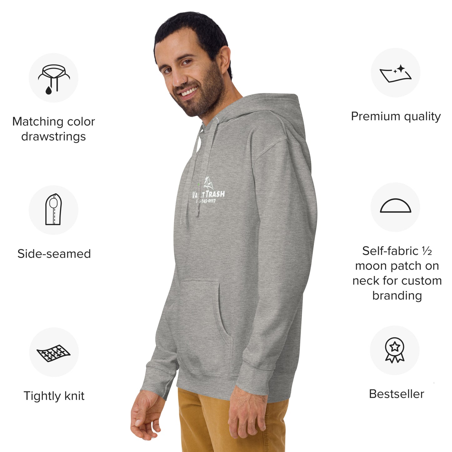 Hauling Used Groceries Hoodies