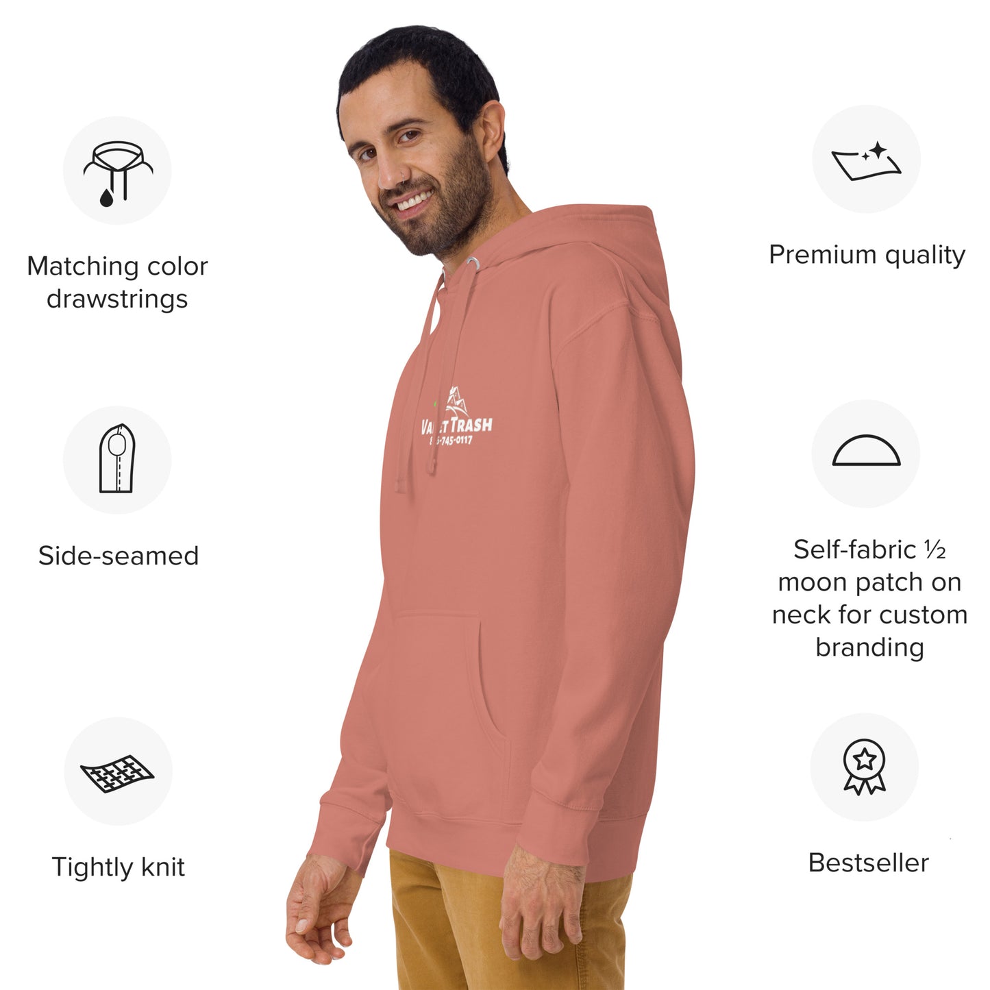 Hauling Used Groceries Hoodies