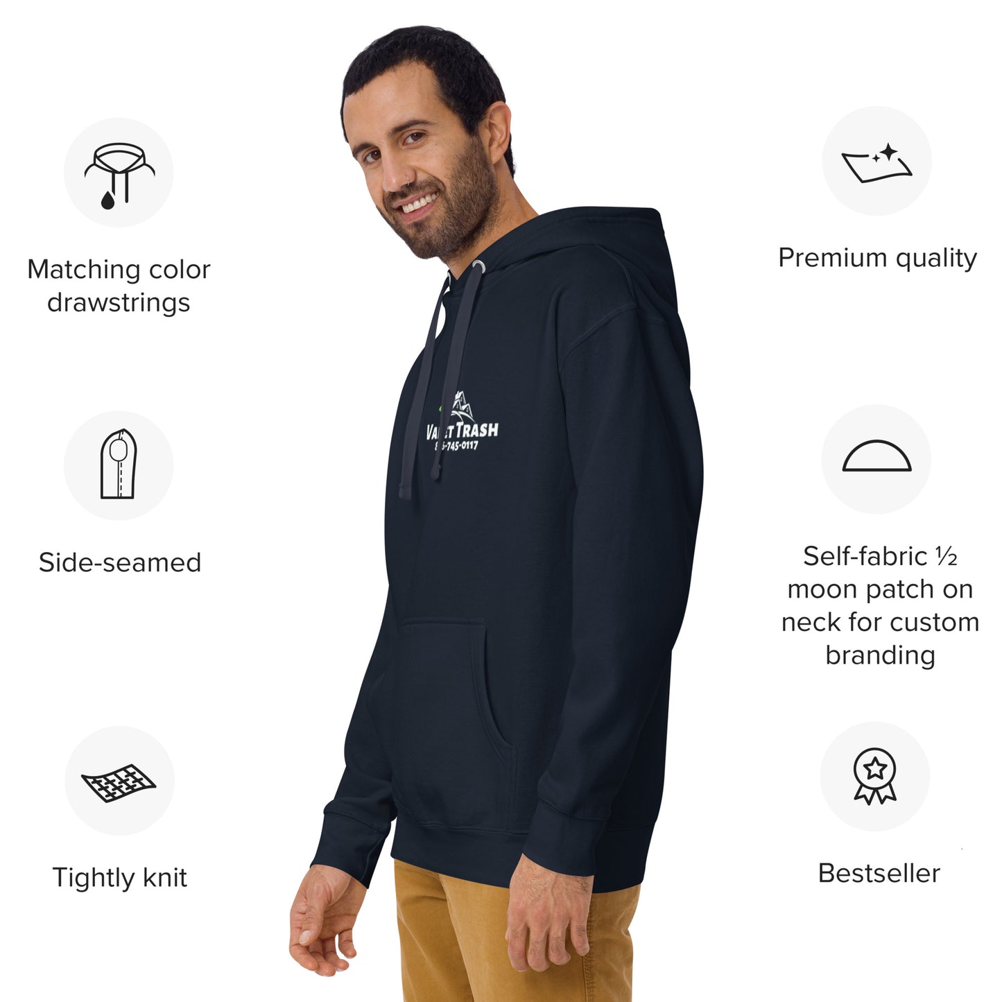 Hauling Used Groceries Hoodies